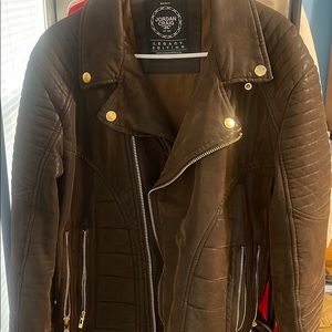 Mens Large Jordan Craig Biker Jacket